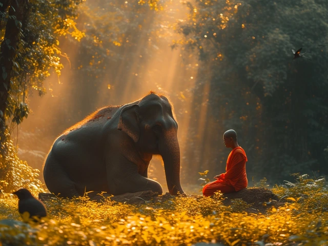 Massage des éléphants: Une thérapie animale innovante et ses bienfaits