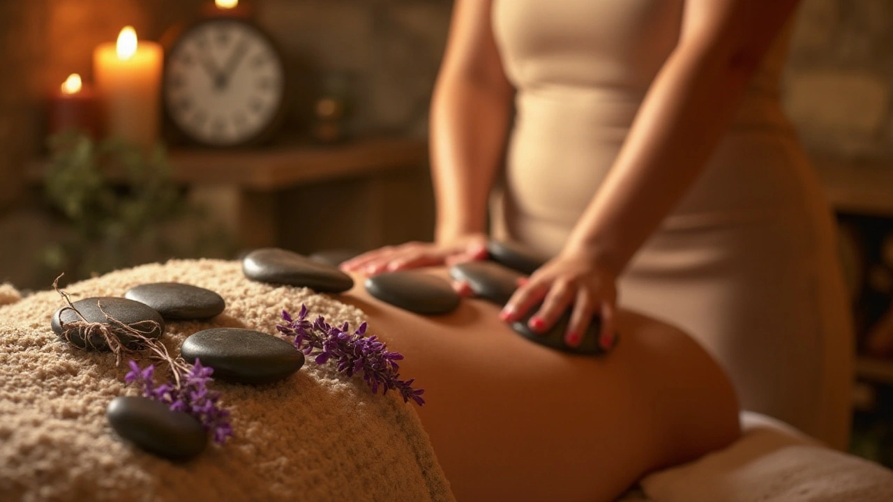 10 Bienfaits Surprenants du Massage aux Pierres Chaudes