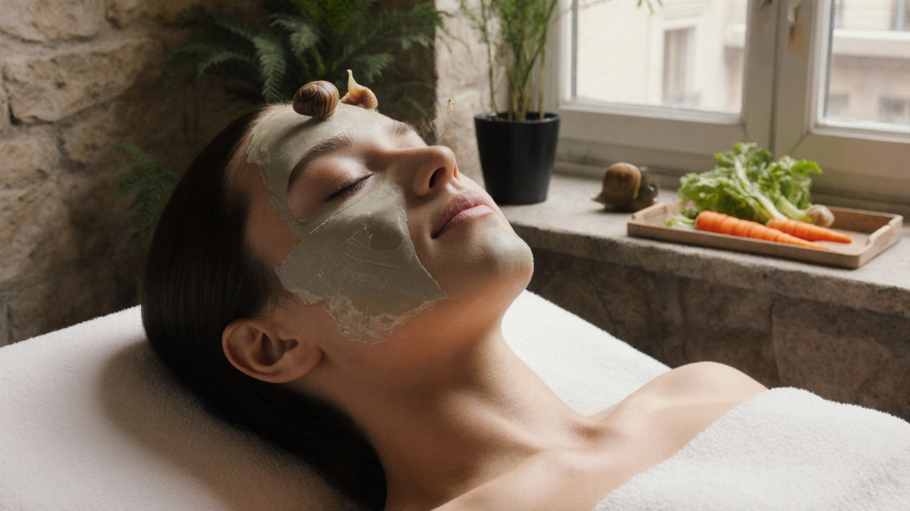 La vérité sur le massage facial aux limaces et ses bienfaits réels