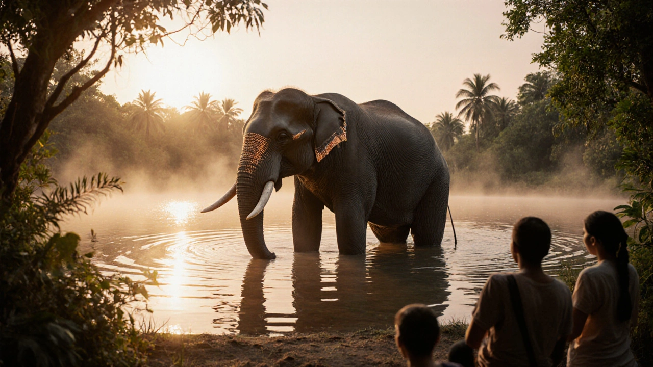 Massage d'éléphant : Plus qu'une mode