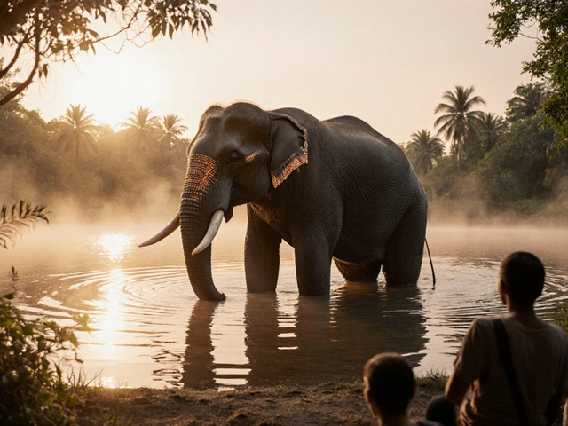Massage d'éléphant : Plus qu'une mode